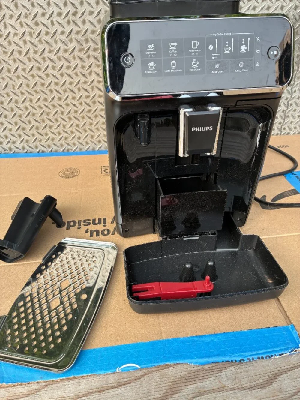 Philips 3200 Series LatteGo Fully Automatic Espresso Machine Black EP3241/54